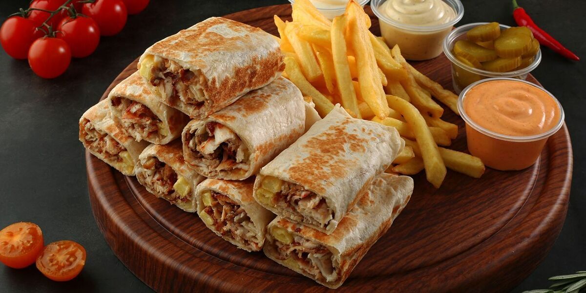 DOUBLE CHICKEN SHAWARMA MEAL